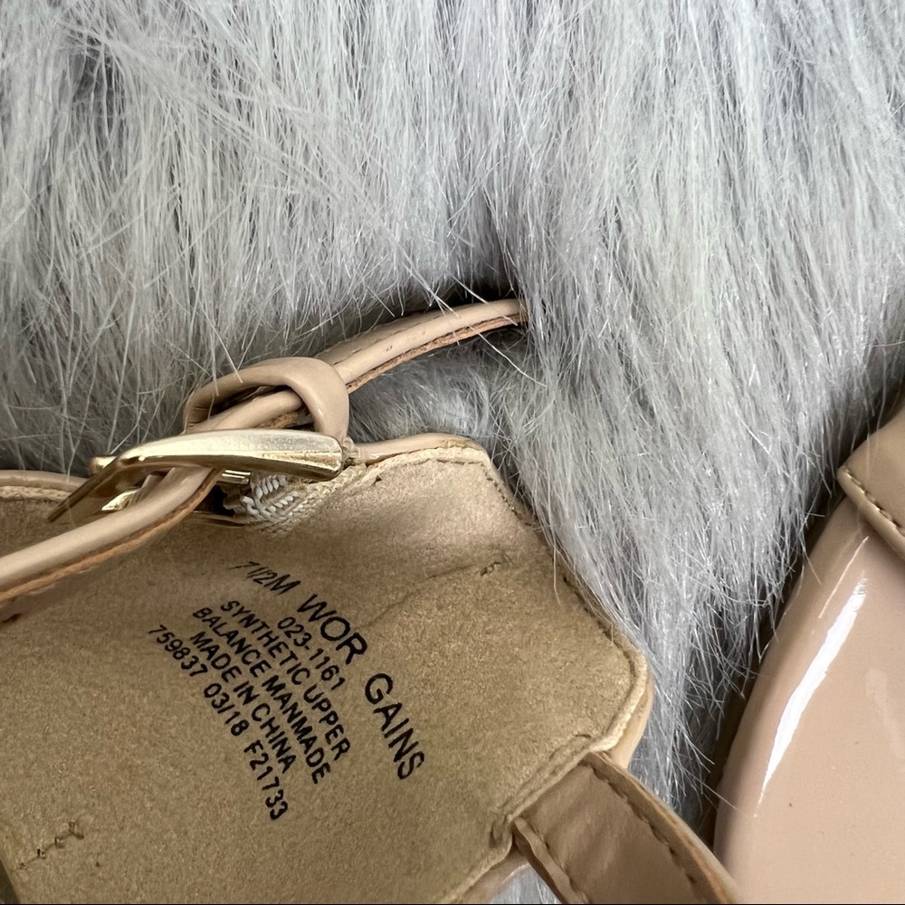 NEW Worthington Wor Gains Sandals Beige Size 7.5 M - Picture 5 of 6